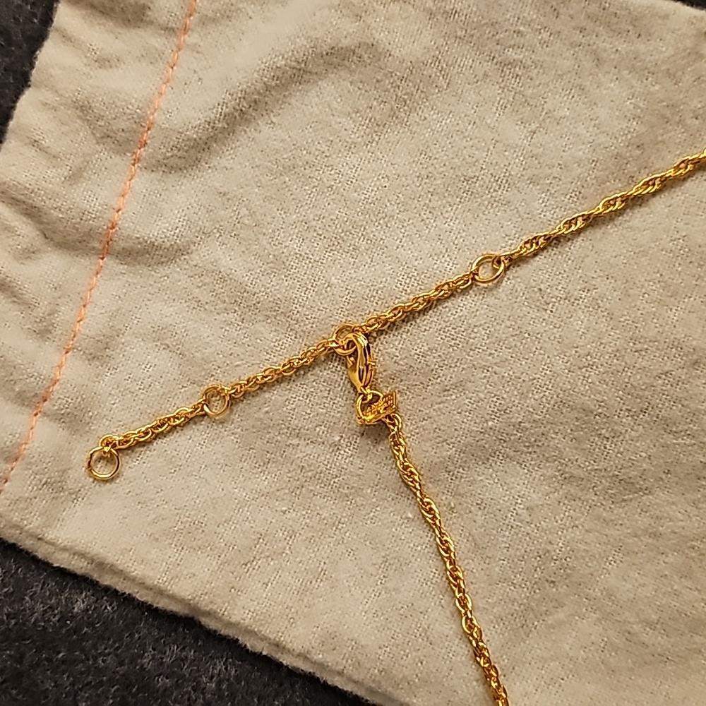 Alexis Bittar Leopard drop necklace, multi length - Picture 3 of 4